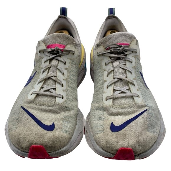 NIKE Invincible Run 3 Running Shoes Mens Sz 15 White Blue Pink Zoom X Sneaker - Picture 3 of 16
